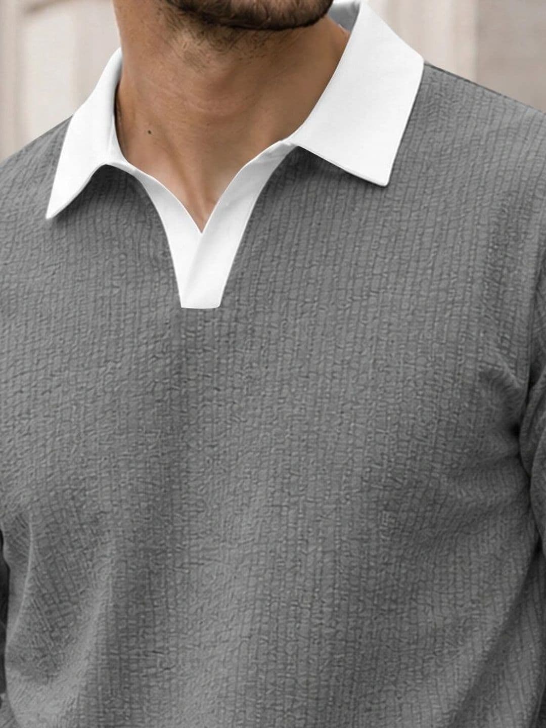 SZN Men Polo Collar T-shirt thumbnail 5