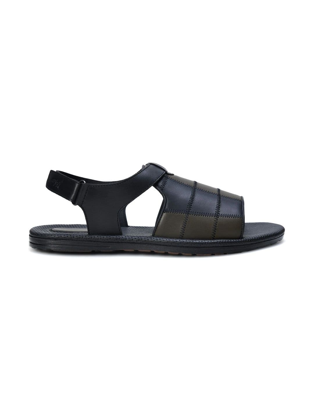 Mardi Gras Men Leather Comfort Sandals thumbnail 5