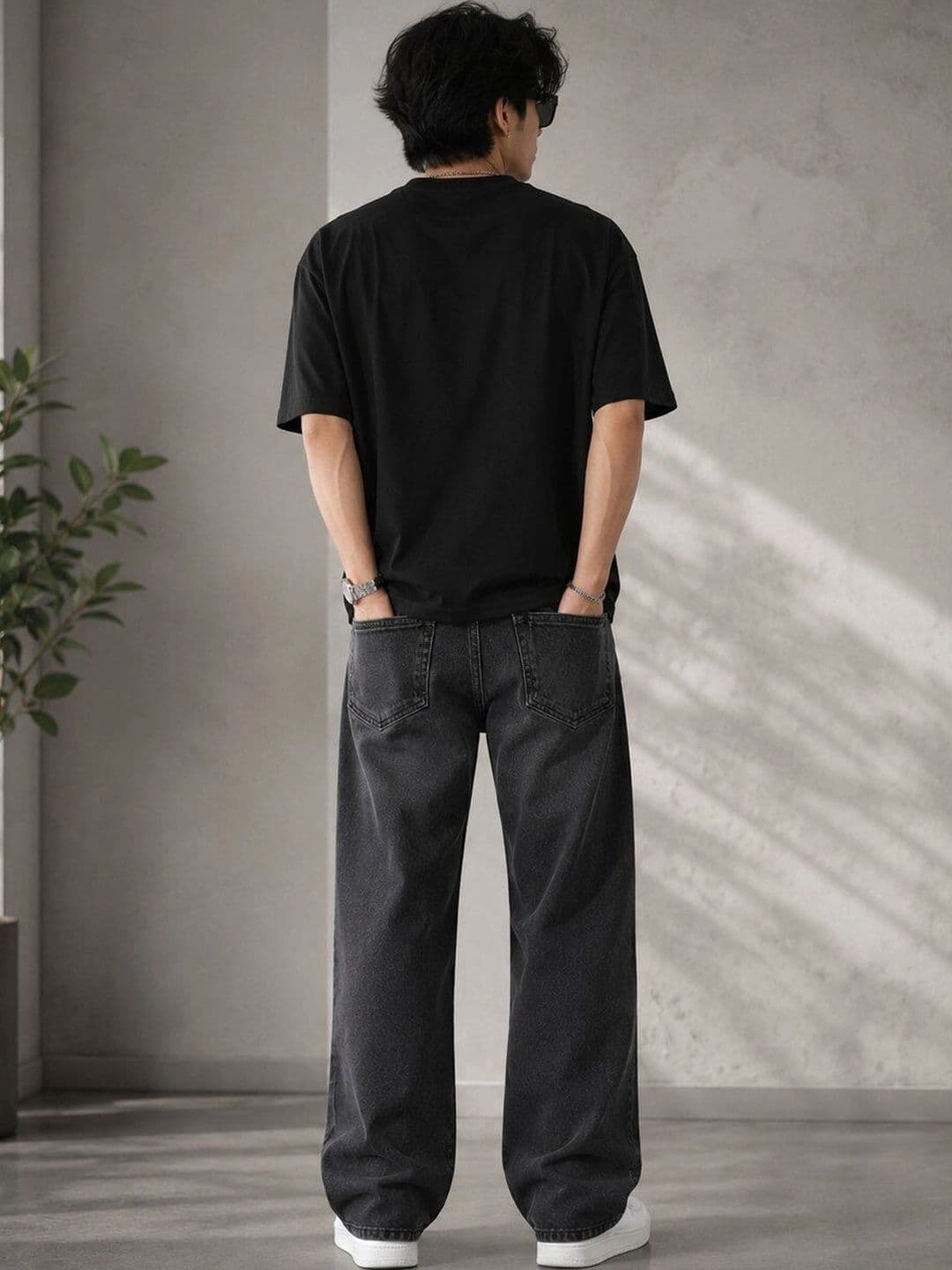 HIGH DENIM Men Straight Fit Mid-Rise Stretchable Jeans thumbnail 4