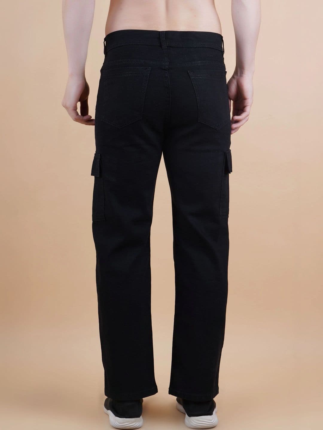 R.Code by The Roadster Life Co. Men Classic Regular Fit Mid-Rise Stretchable Jeans thumbnail 3