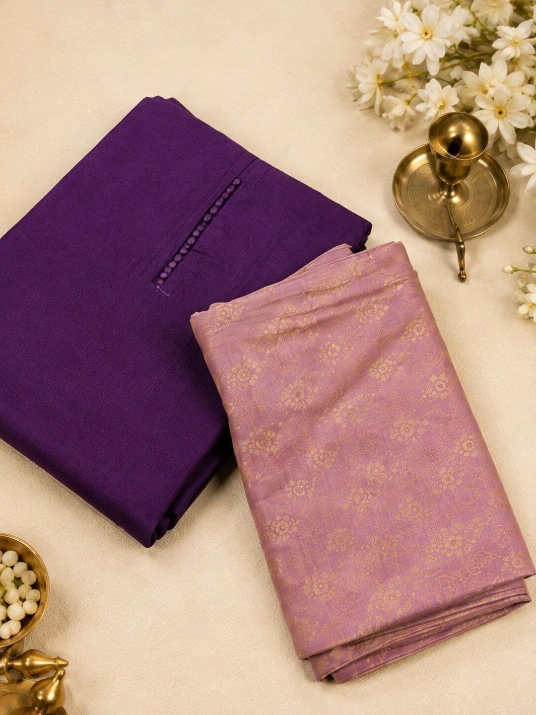 Krishna Tanna Unstitched Dress Material - view 1