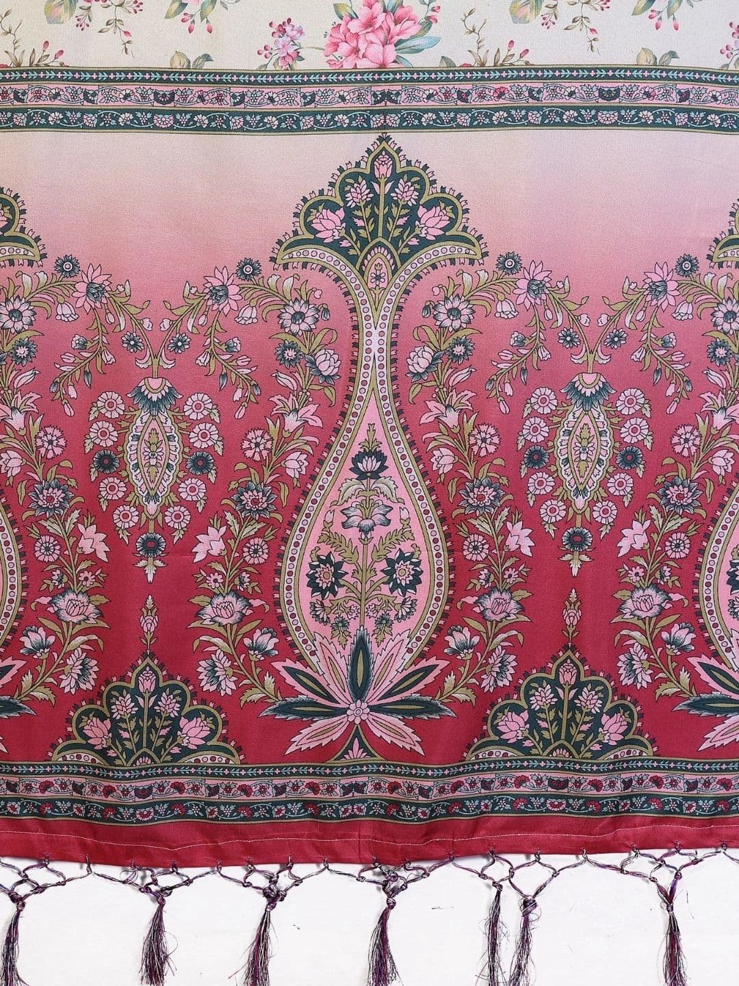 Mitera Floral Designer Saree thumbnail 7
