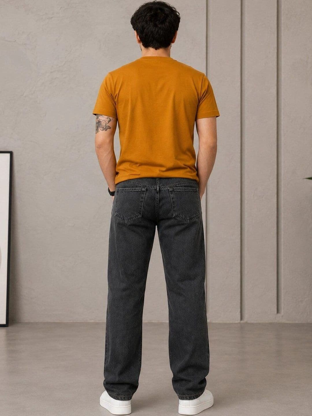 HIGH DENIM Men Straight Fit Mid-Rise Stretchable Jeans thumbnail 2