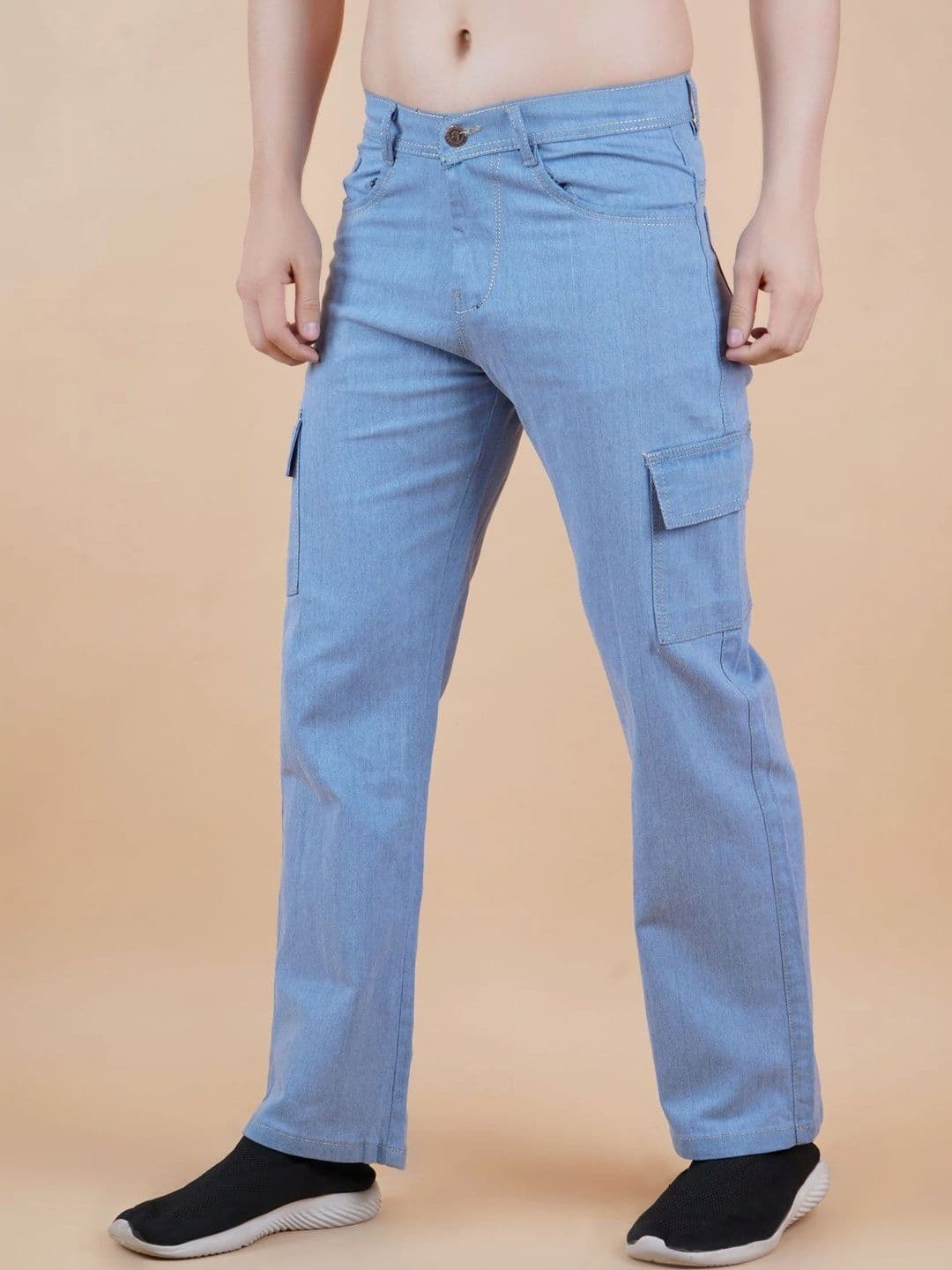 Metronaut Men Classic Regular Fit Mid-Rise Stretchable Jeans - view 1