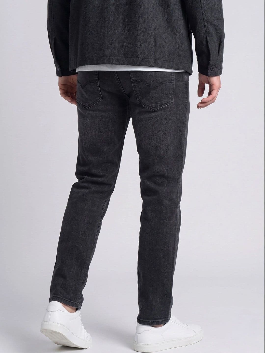 BELANO Men Comfort Slim Fit Mid-Rise Light Fade Stretchable Jeans thumbnail 3
