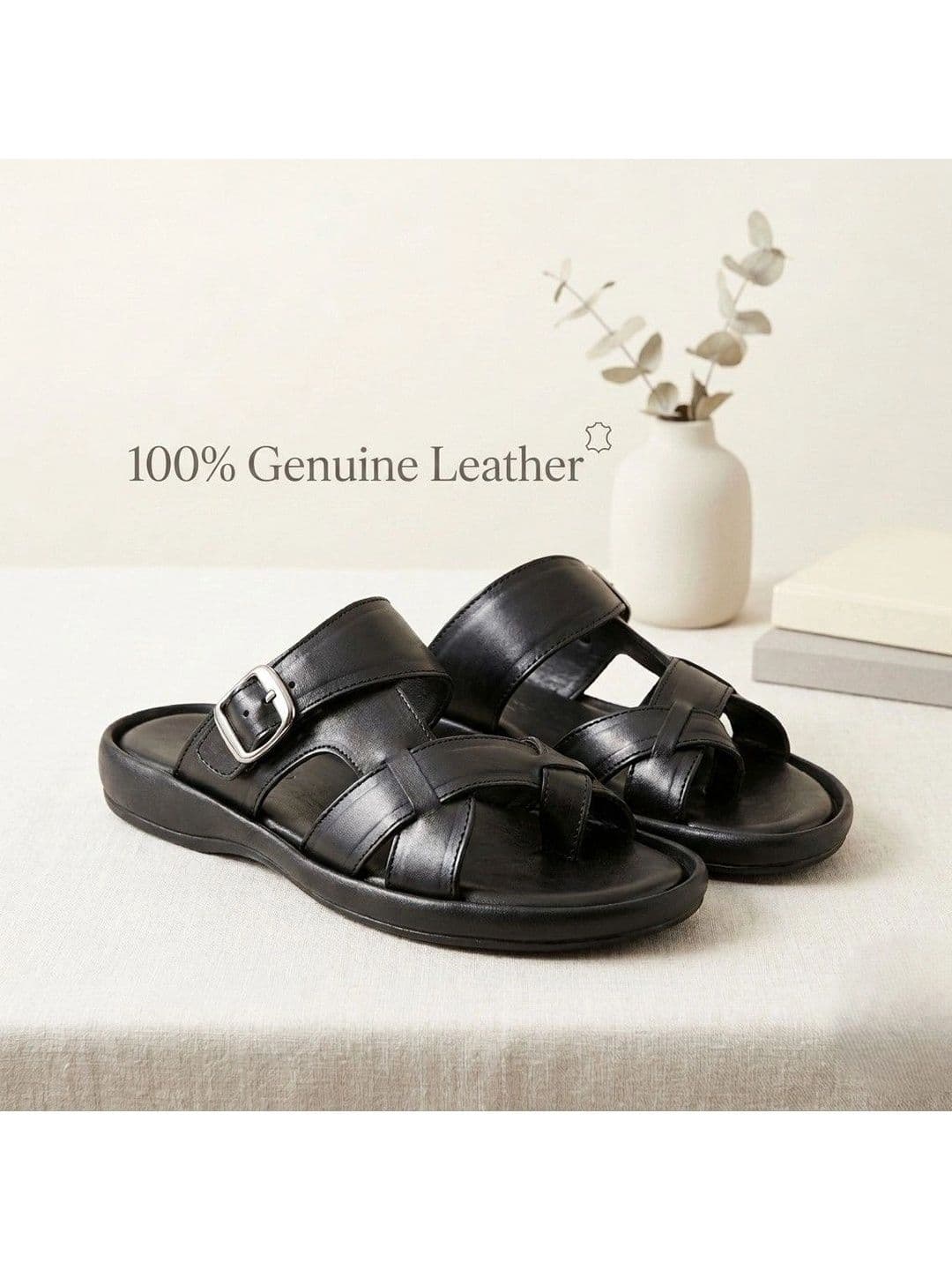 REAL BLISS Men Comfort Sandals thumbnail 5