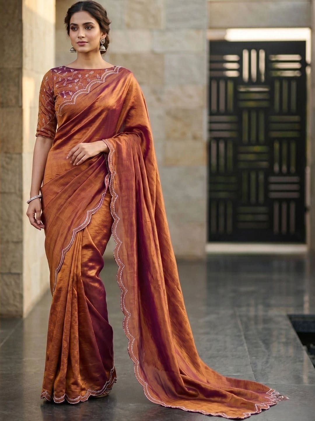 LabelVASTRA Embroidered Saree - view 1