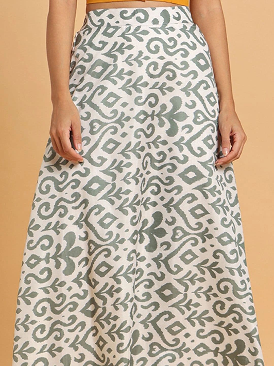 Frolic Rolic Women Abstract Maxi A-Line Skirt thumbnail 6