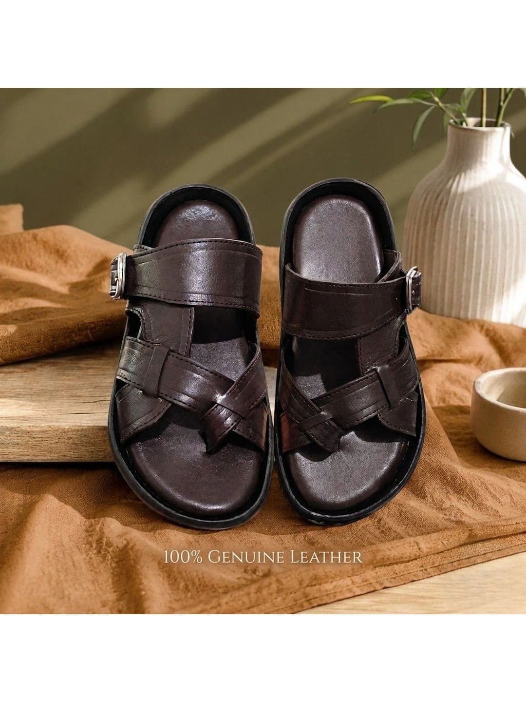 REAL BLISS Men Comfort Sandals thumbnail 3
