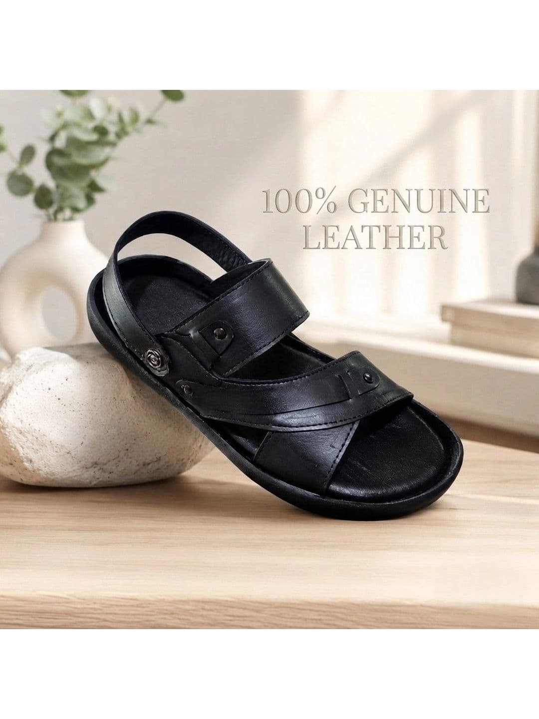 REAL BLISS Men Comfort Sandals thumbnail 2