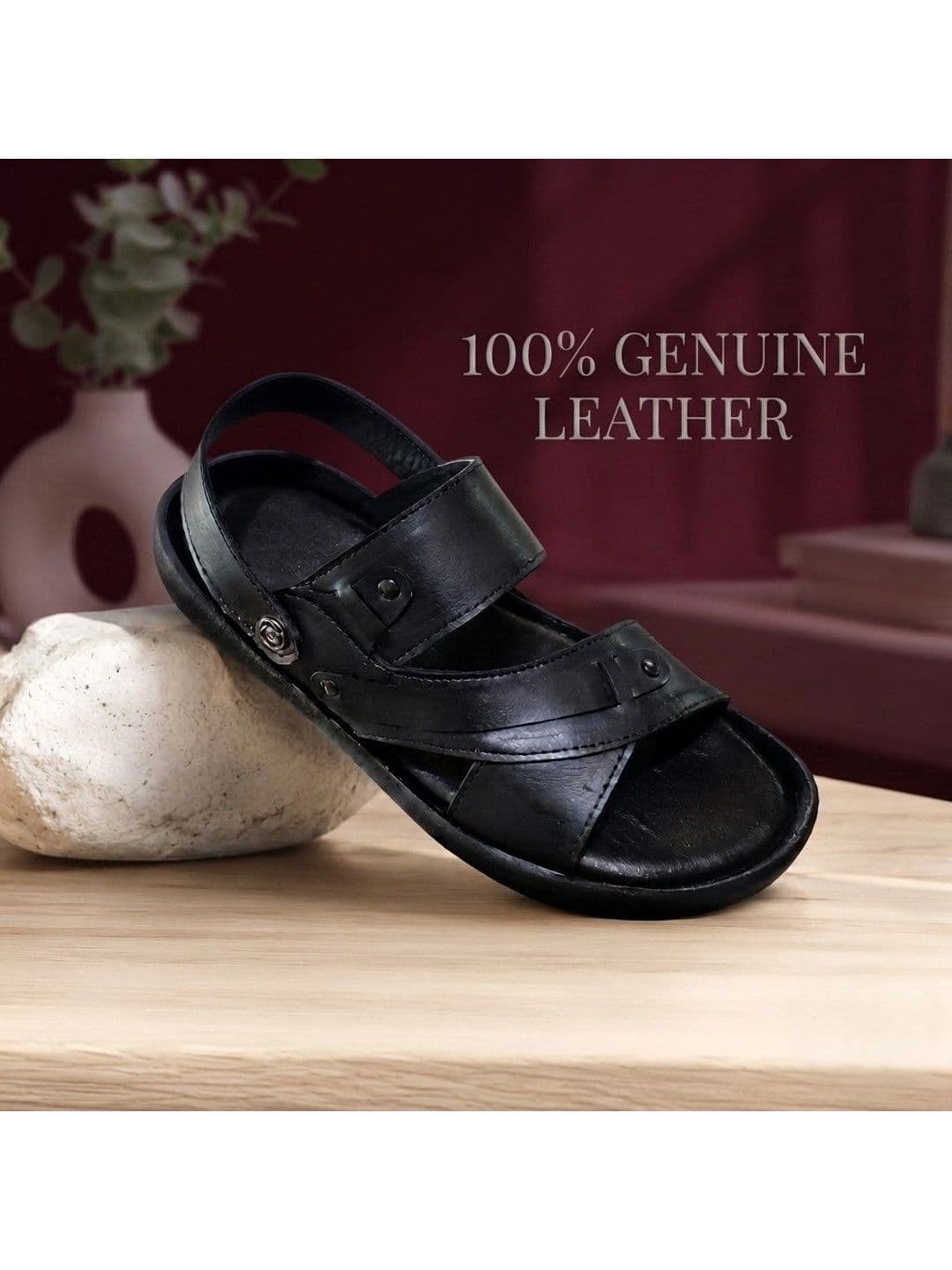 REAL BLISS Men Comfort Sandals thumbnail 4
