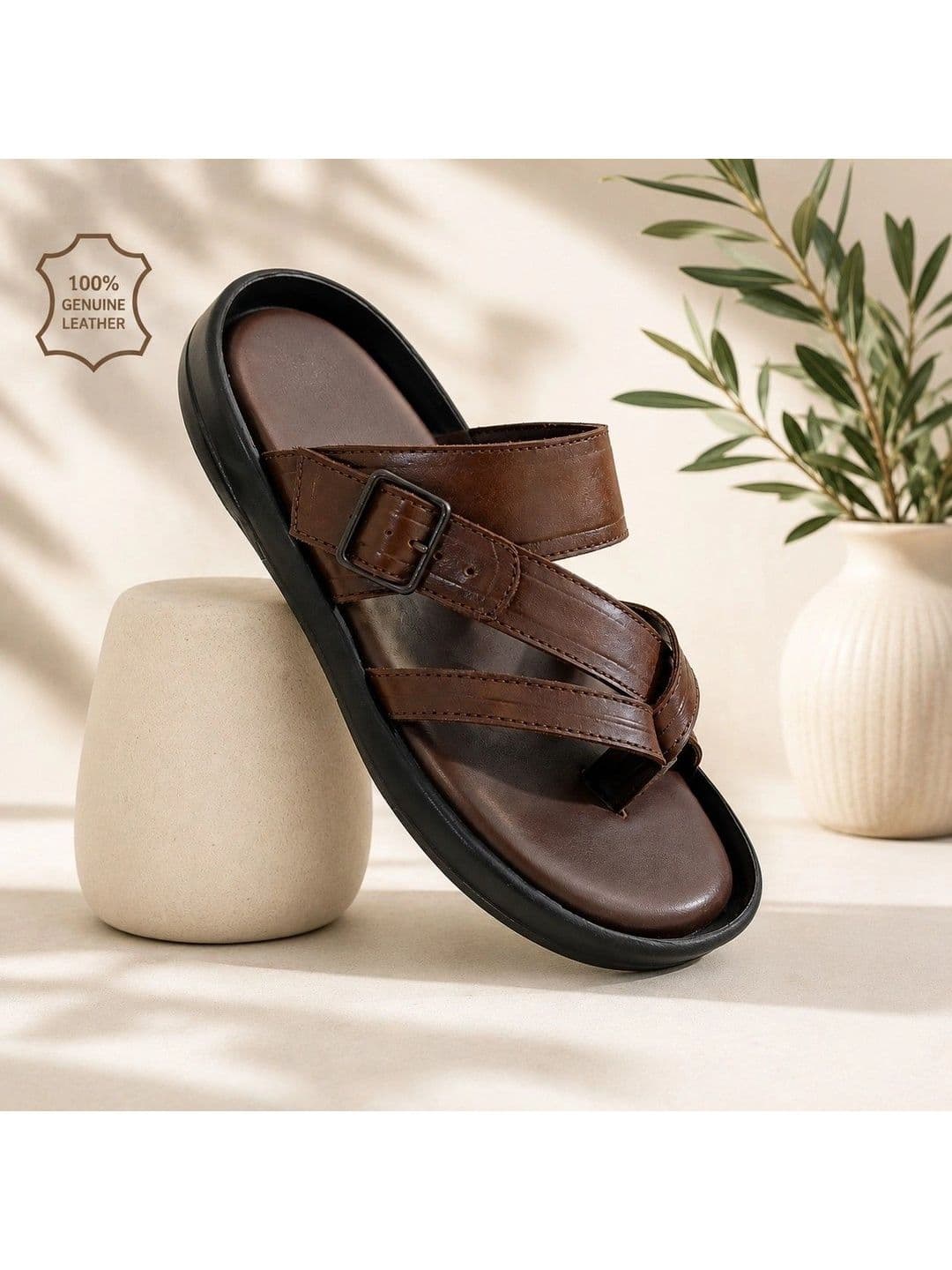 REAL BLISS Men Comfort Sandals thumbnail 3
