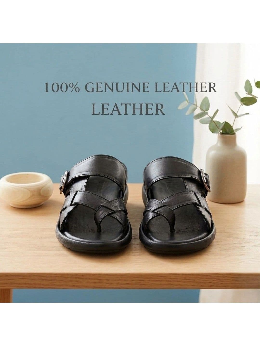 REAL BLISS Men Comfort Sandals thumbnail 3