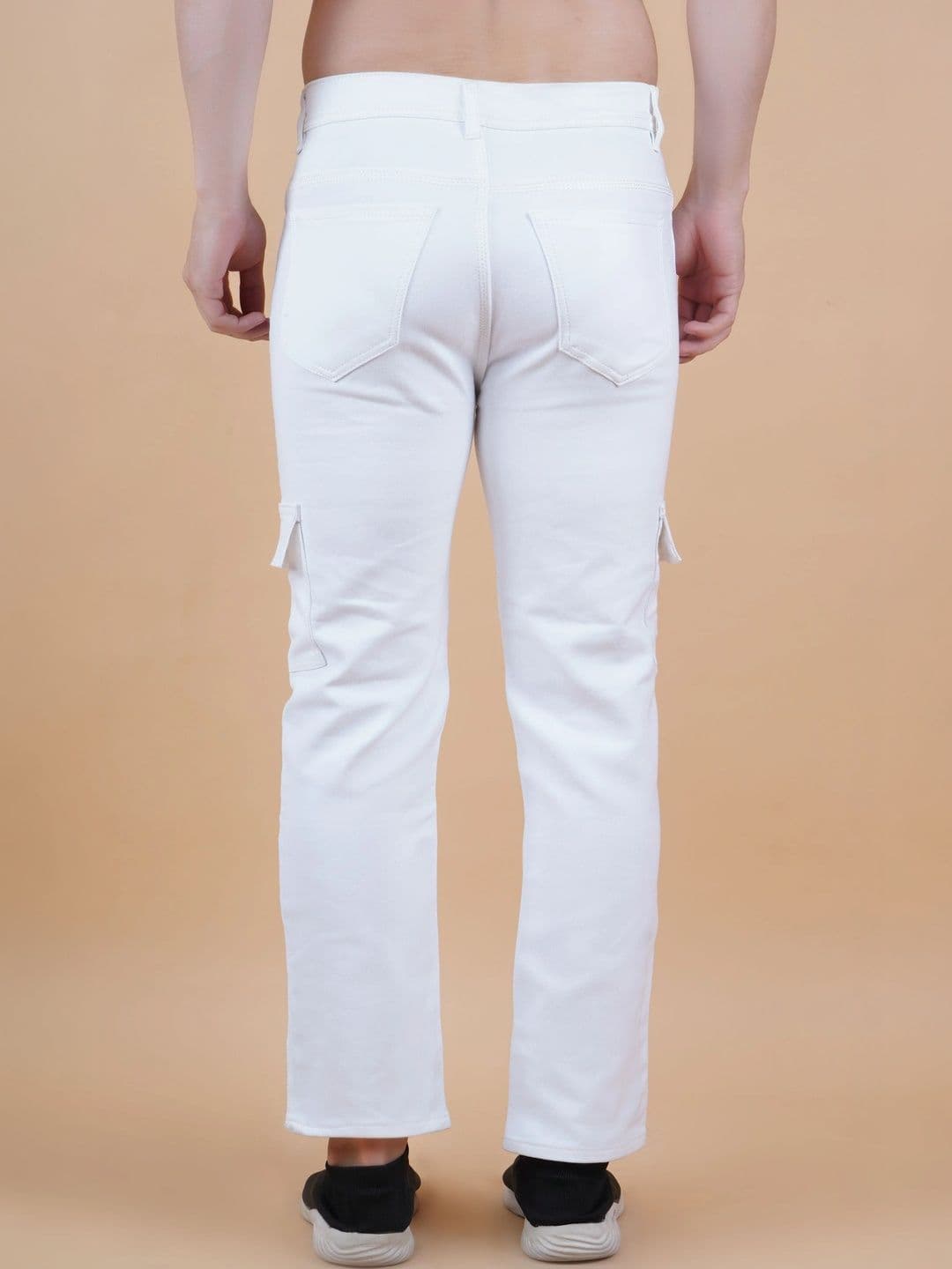 R.Code by The Roadster Life Co. Men Classic Regular Fit Mid-Rise Stretchable Jeans thumbnail 4