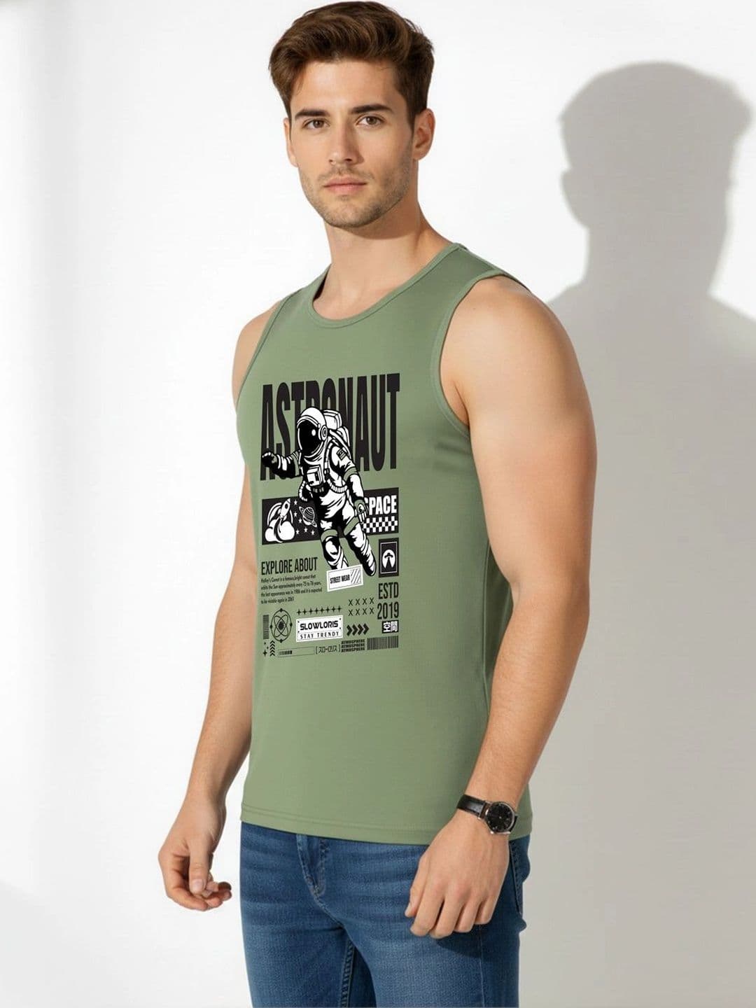 SLOWLORIS Men 2 Printed T-shirt thumbnail 2