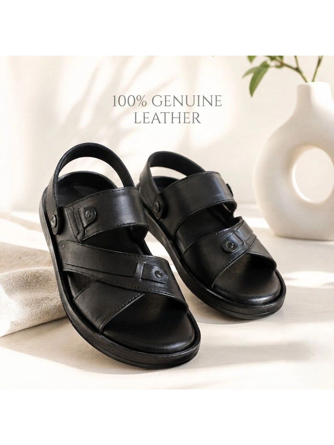 REAL BLISS Men Comfort Sandals thumbnail 5