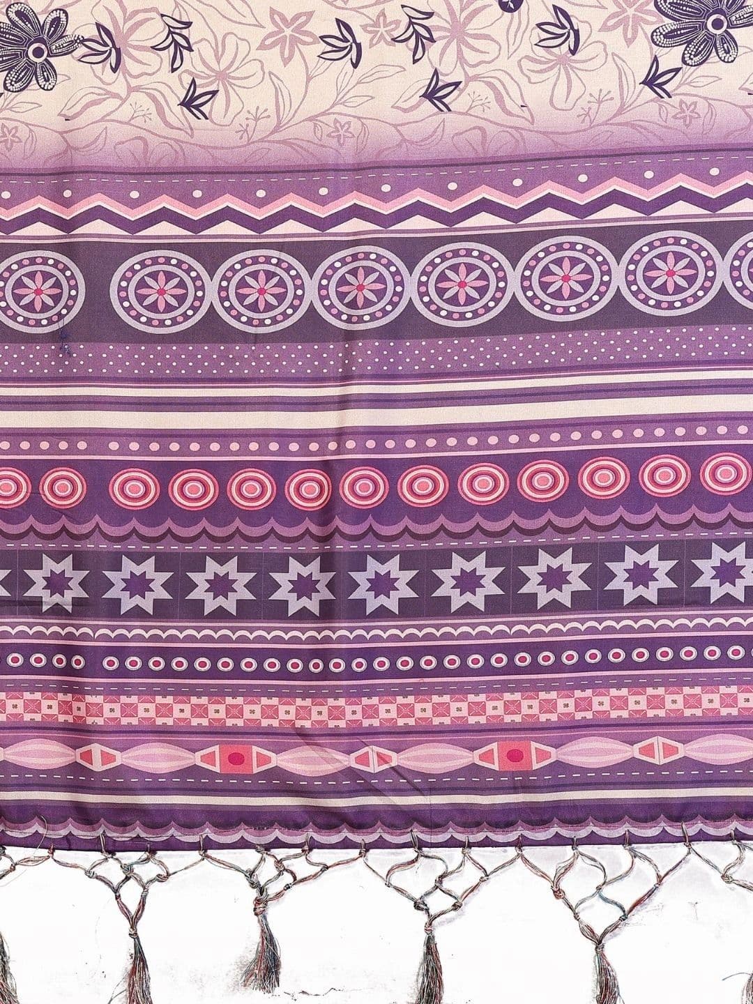 Mitera Floral Designer Saree thumbnail 3