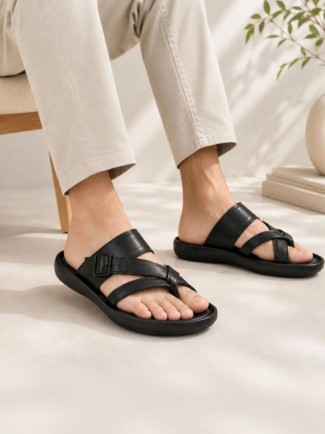 REAL BLISS Men Comfort Sandals - view 1