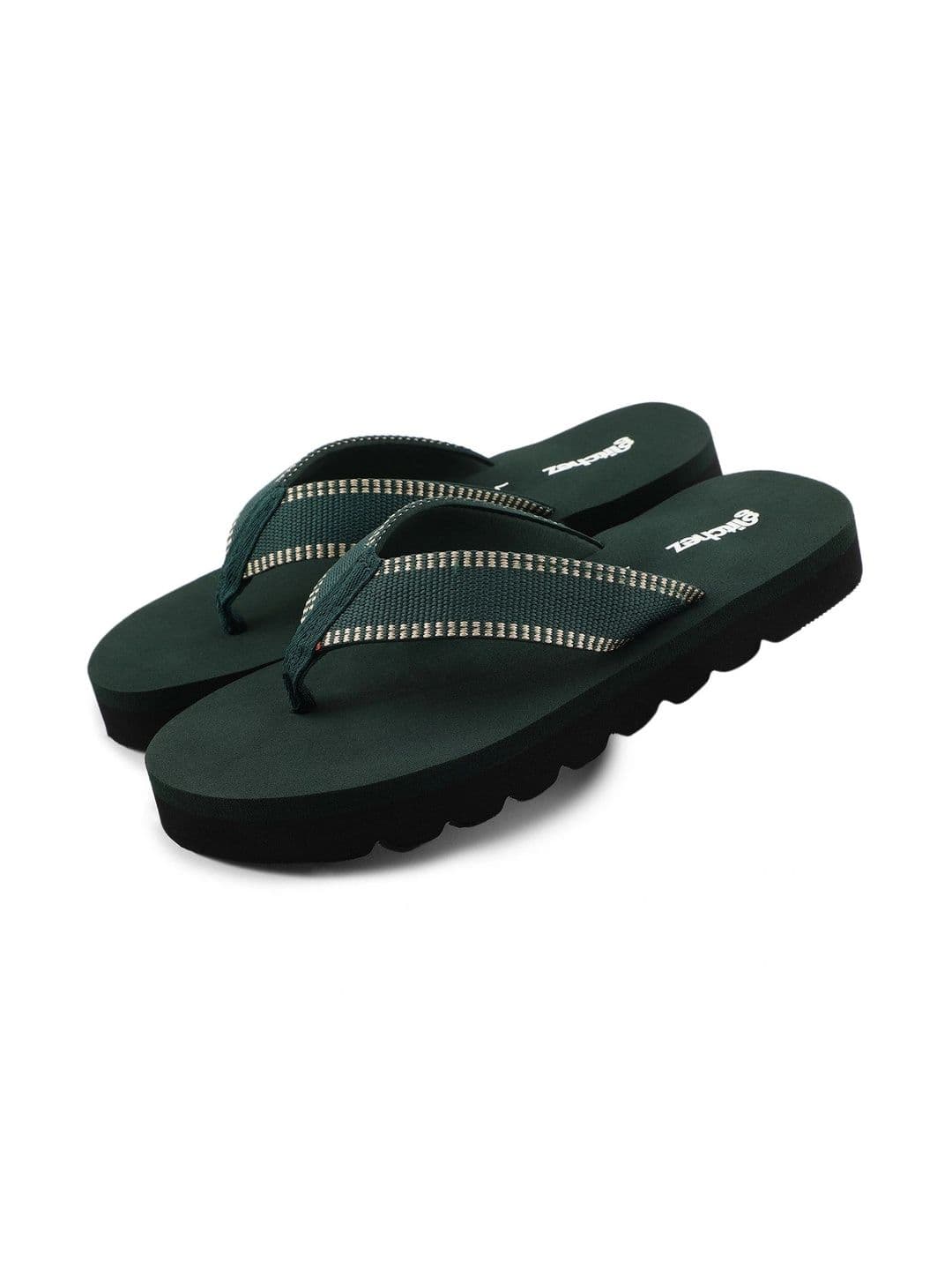 glitchez Men Striped Rubber Thong Flip-Flops thumbnail 7