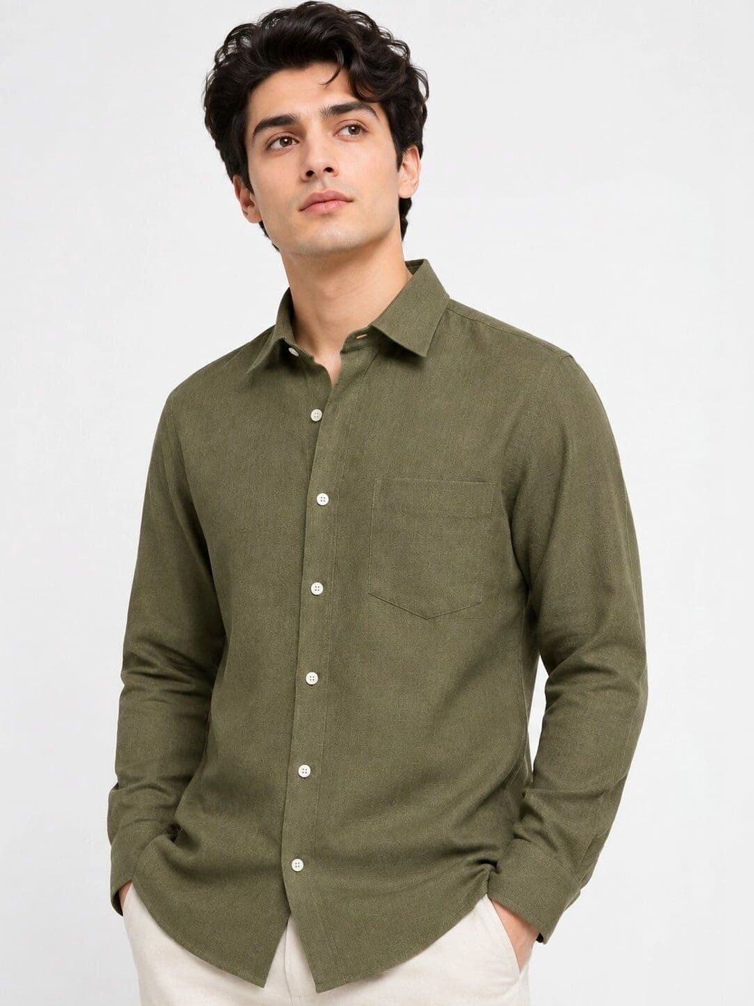 THE EPOPEE Men Standard Casual Shirt - view 1