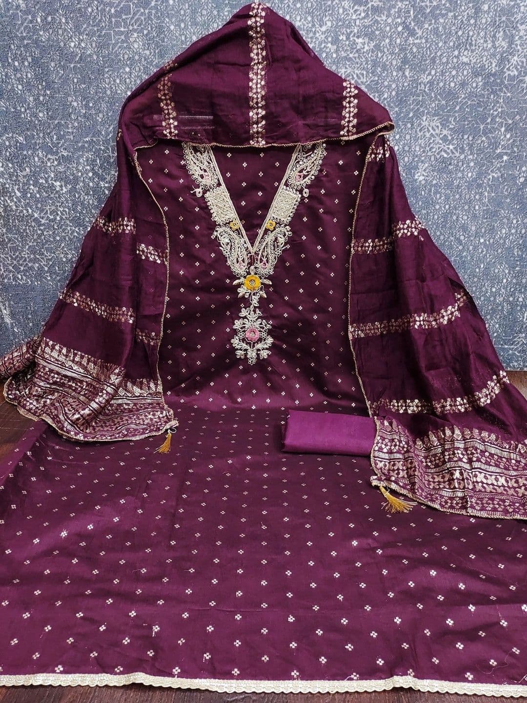 TAVAS Unstitched Dress Material thumbnail 2