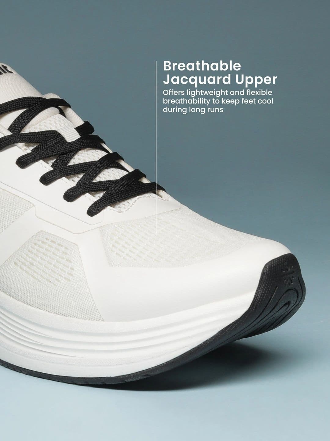 CULT Men MotionGrid Running Shoes - Off White thumbnail 6