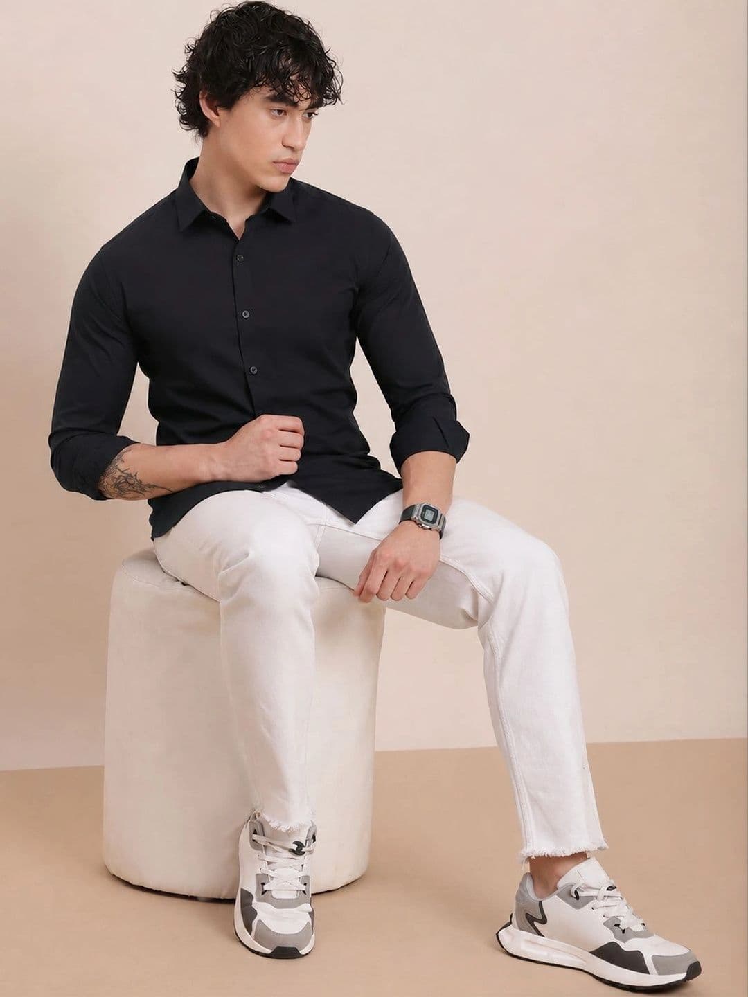 Lee Cross Men Slim Fit Casual Shirt thumbnail 3