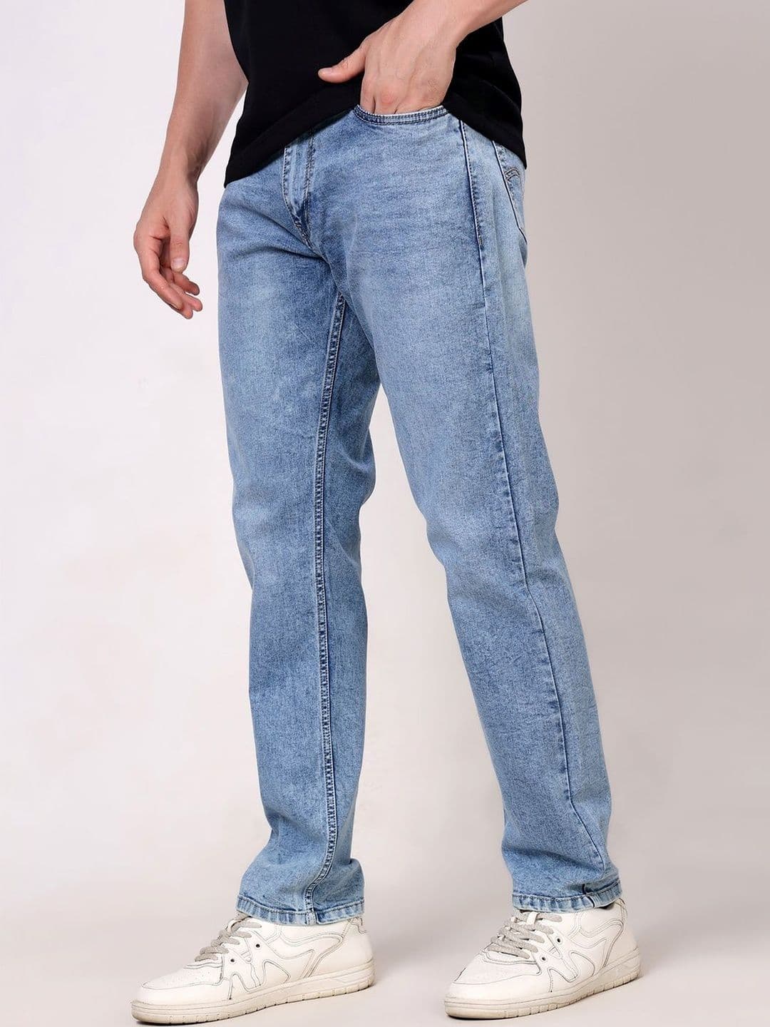 Stylox Men Slim Fit Mid-Rise Jeans - view 1