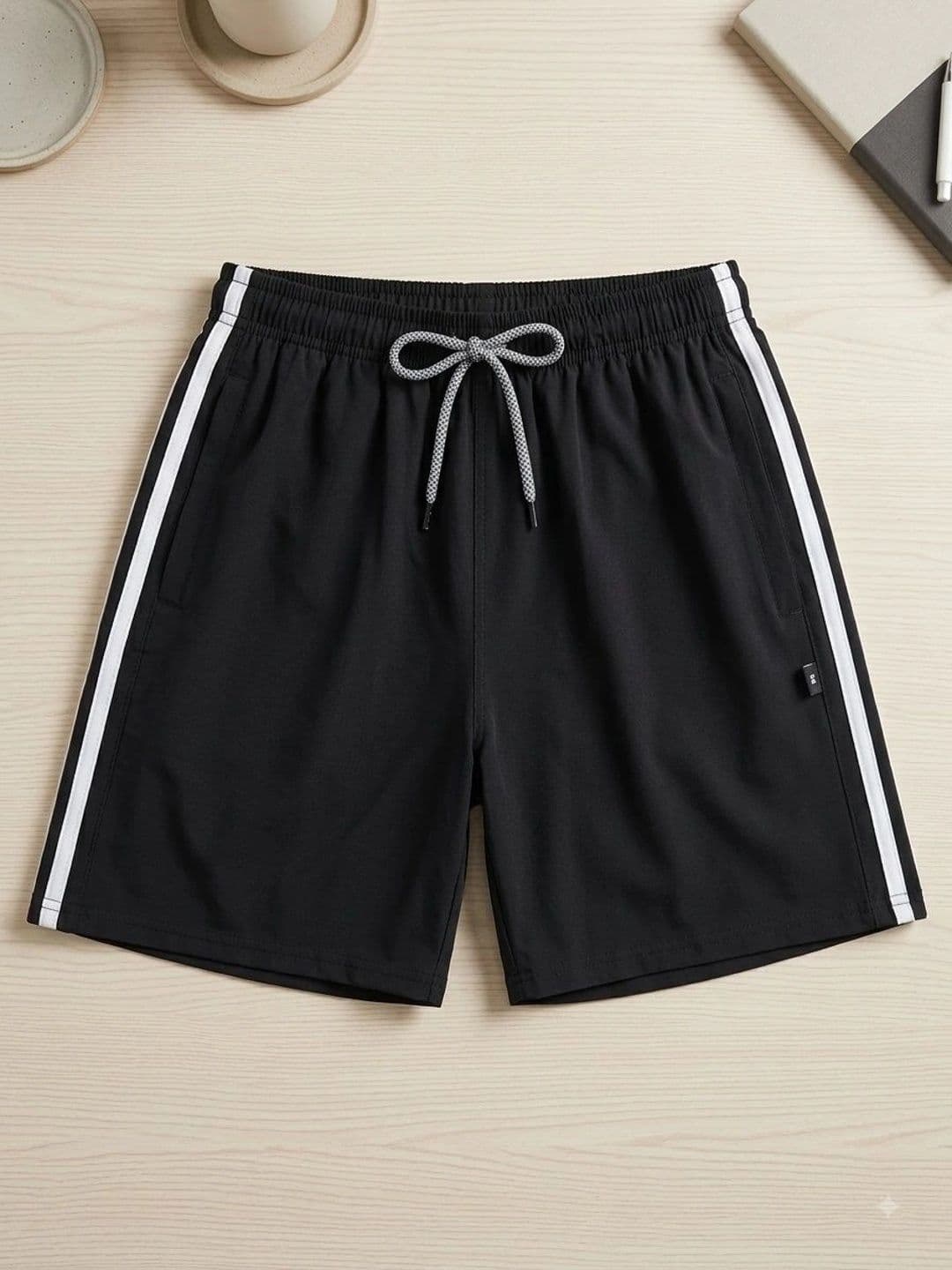Zaahii Striped Thigh Length Boxers thumbnail 4