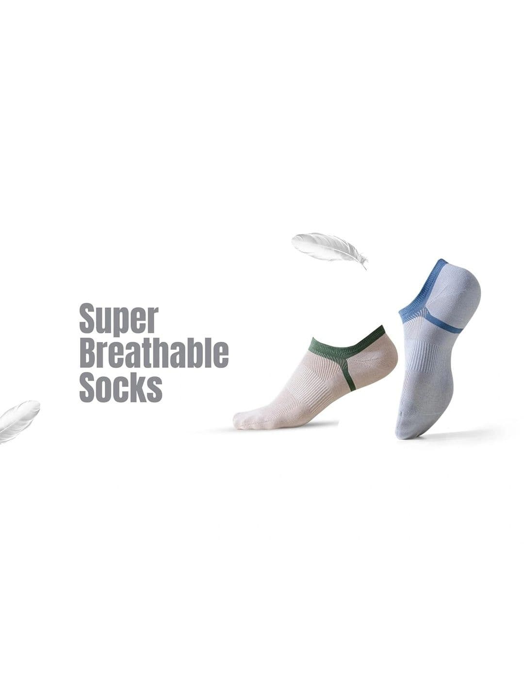 Moda Rapido Men Pack of 5 Cotton Blend Colourblocked Shoe Liners Socks thumbnail 2