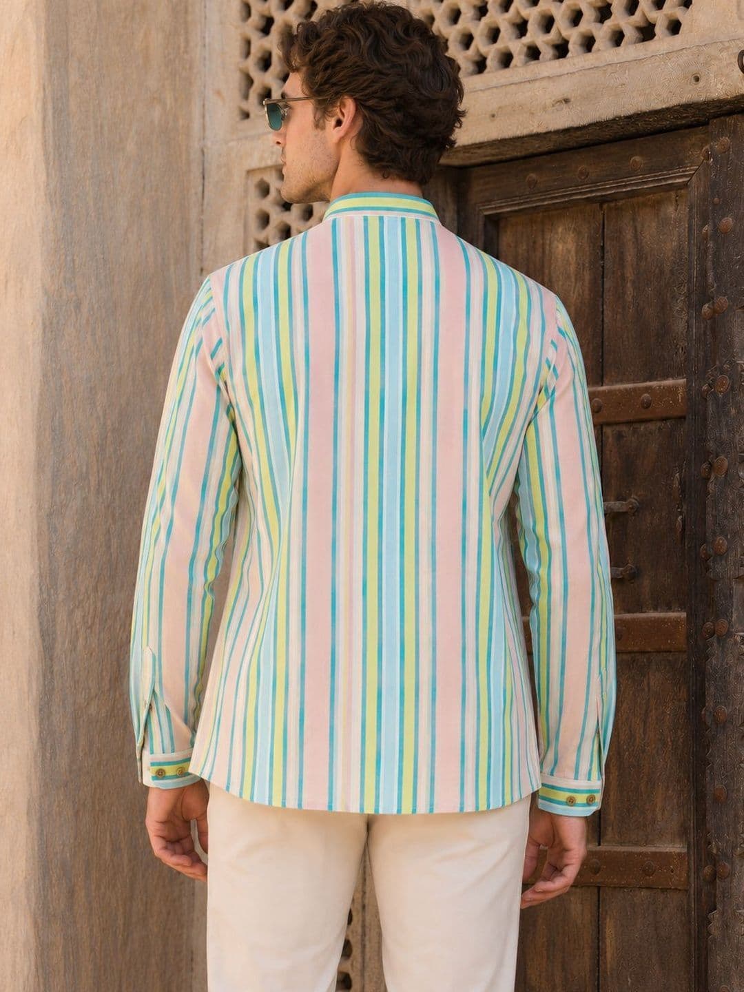 Anouk Men Cotton Printed Kurta thumbnail 6