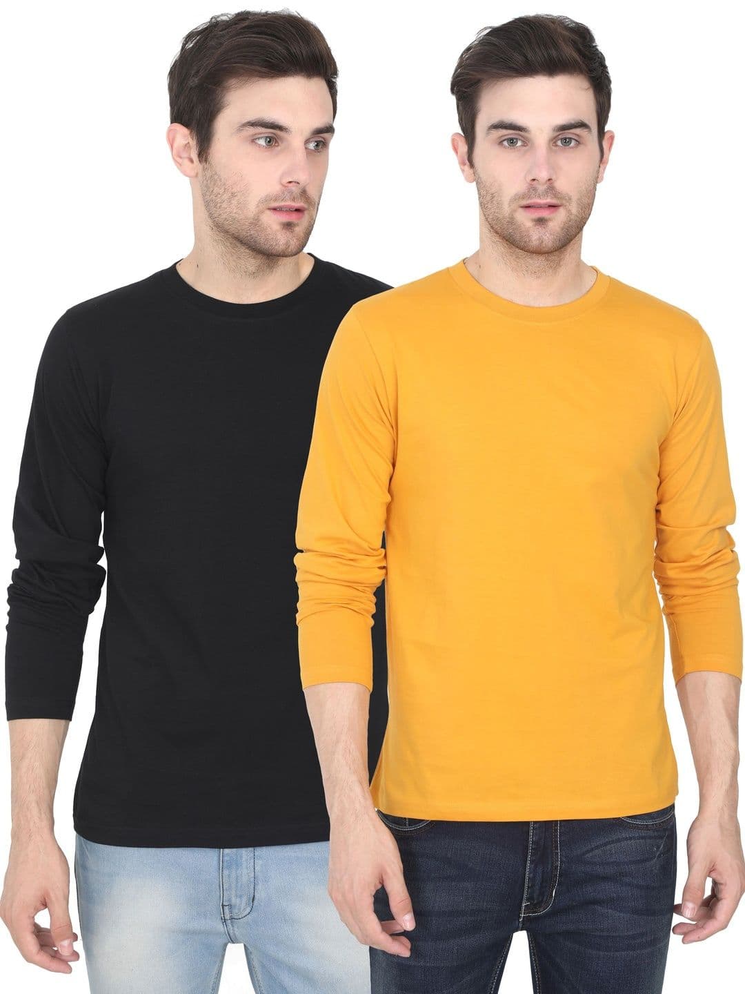 TURTEE Men Pack of 2 Pure Cotton T-shirt - view 1