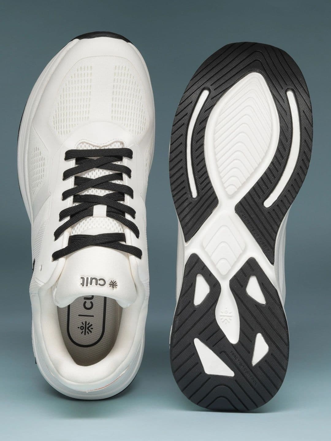 CULT Men MotionGrid Running Shoes - Off White thumbnail 3