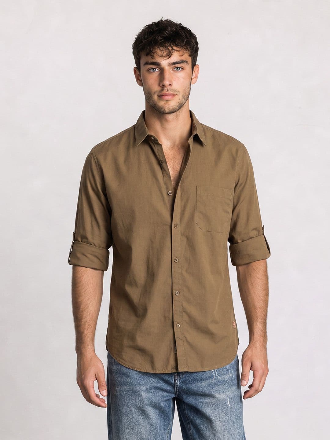 The Roadster Life Co. Pure Cotton Casual Shirt - view 1