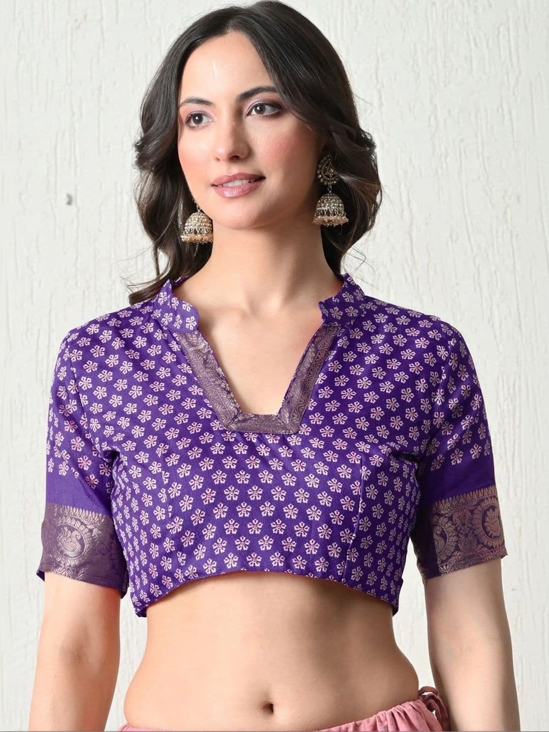 KALINI Silk Cotton Ikat Saree thumbnail 5