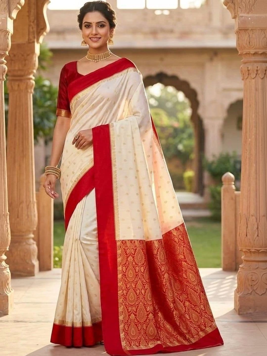 Urban Silk Saree Zari Art Silk Sarees thumbnail 3
