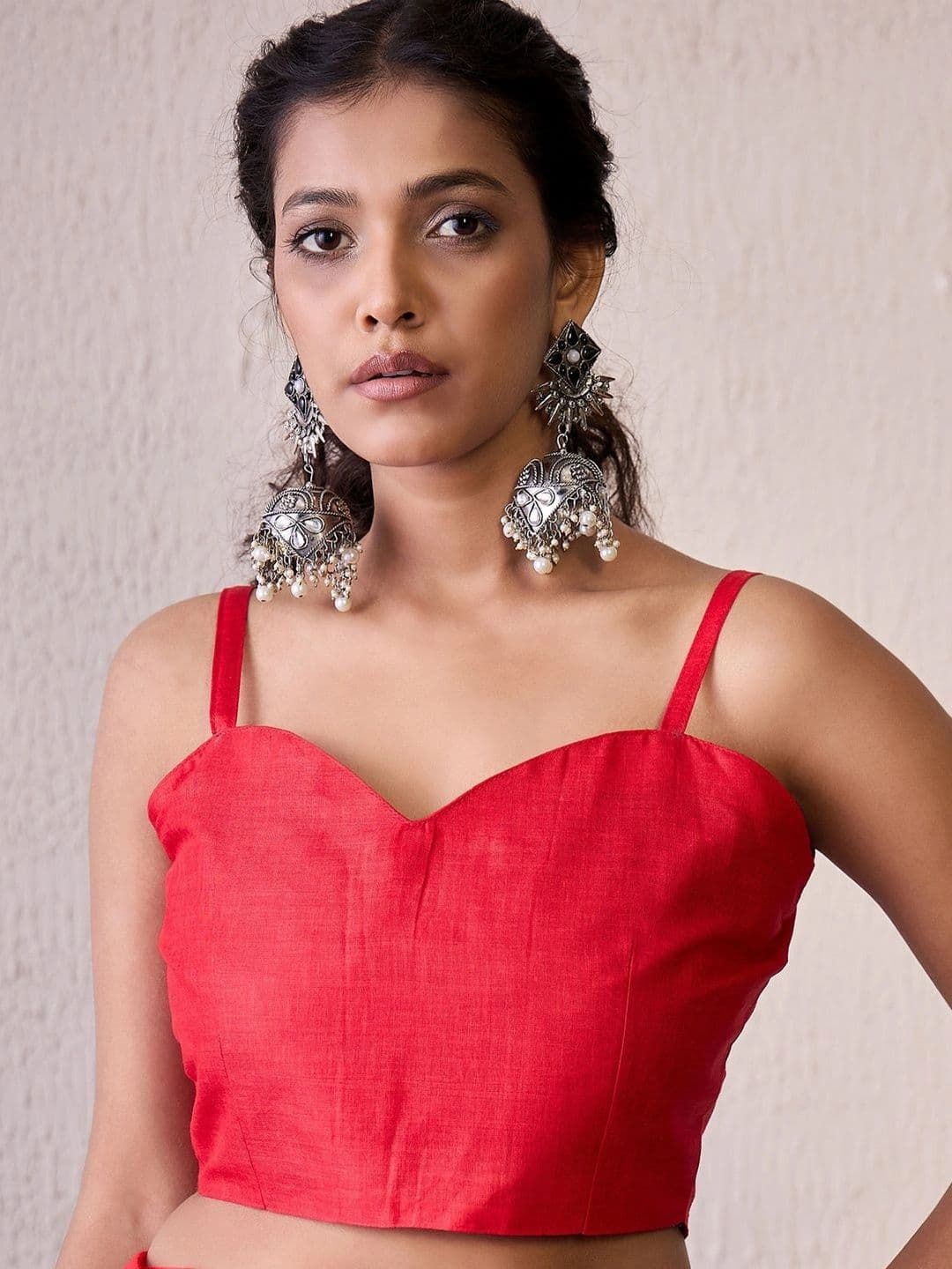 Sangria Woven Design Designer Bagru Saree thumbnail 7