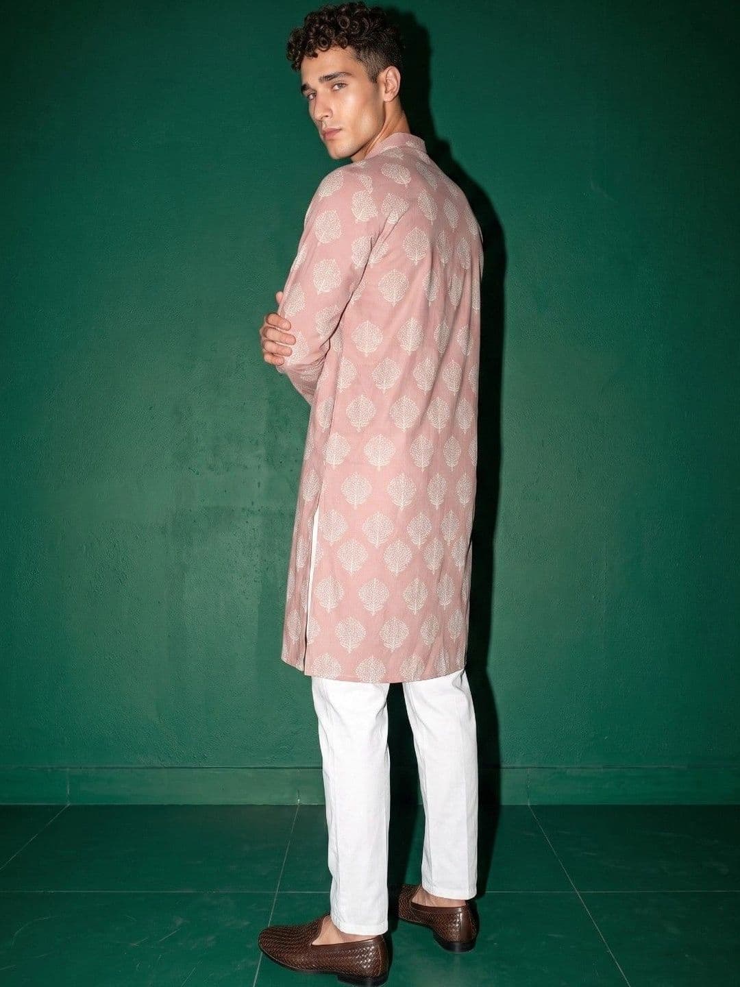 DRIP CHOWK Men Ethnic Motifs Printed Kurta thumbnail 2