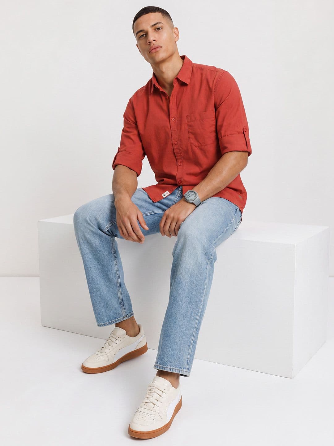 The Roadster Life Co. Pure Cotton Casual Shirt thumbnail 2