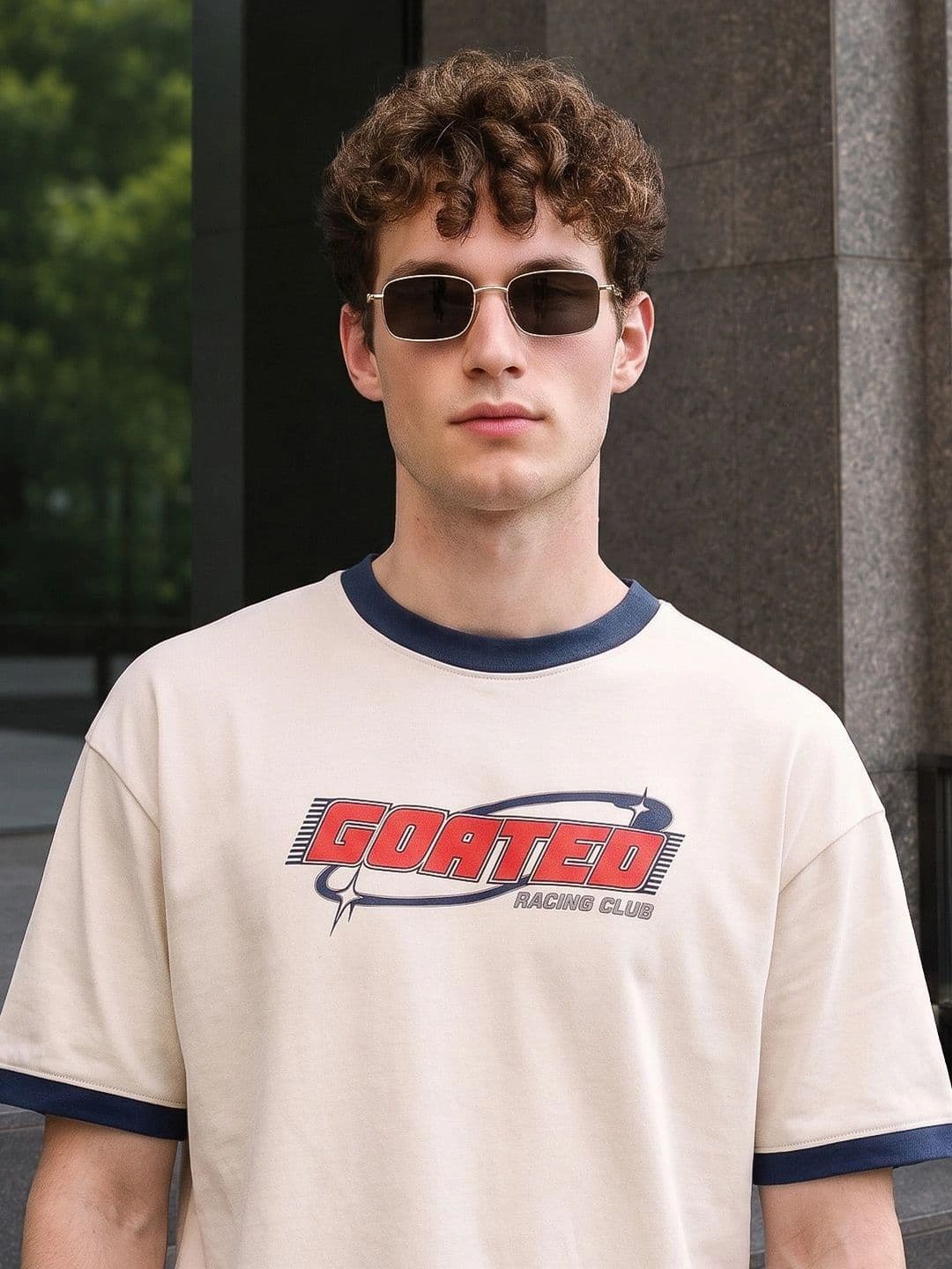 VEIRDO Men Typography Printed Pure Cotton T-shirt thumbnail 6
