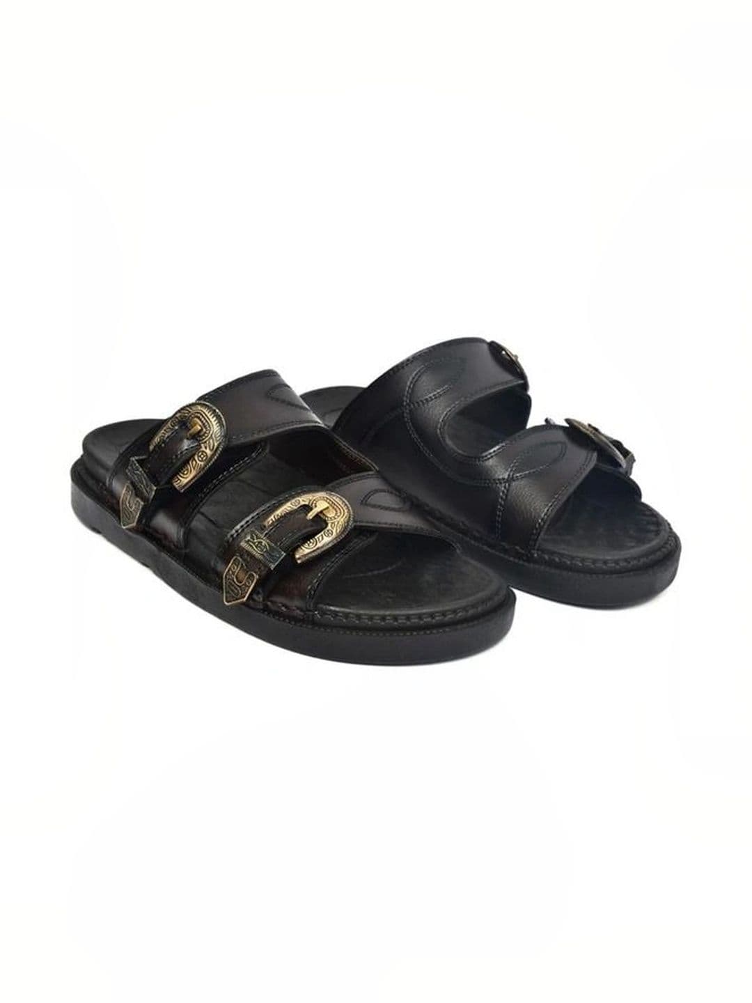 WALK WISE Men Embellished Sliders thumbnail 4