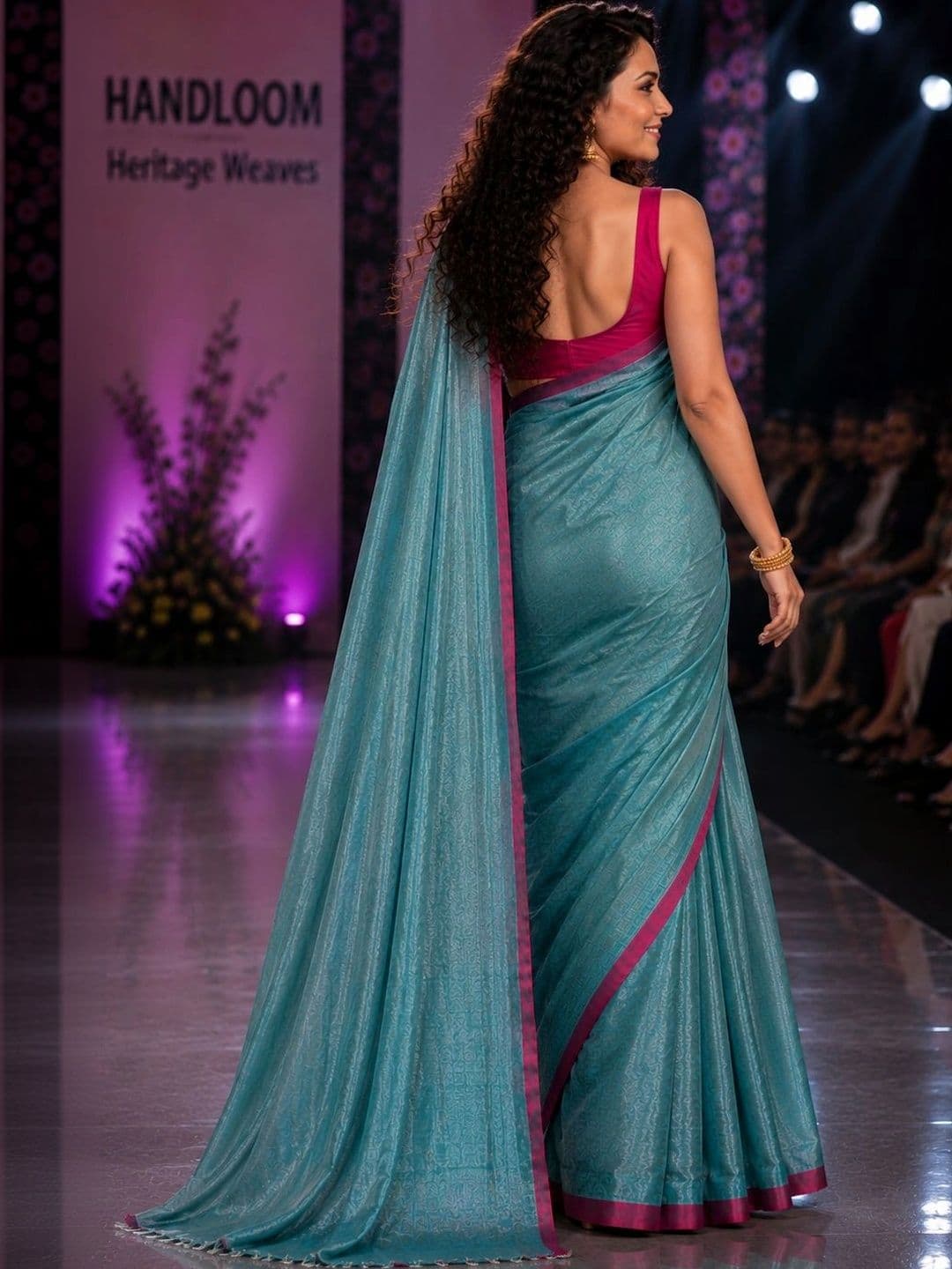 my Story Tissue Saree thumbnail 2