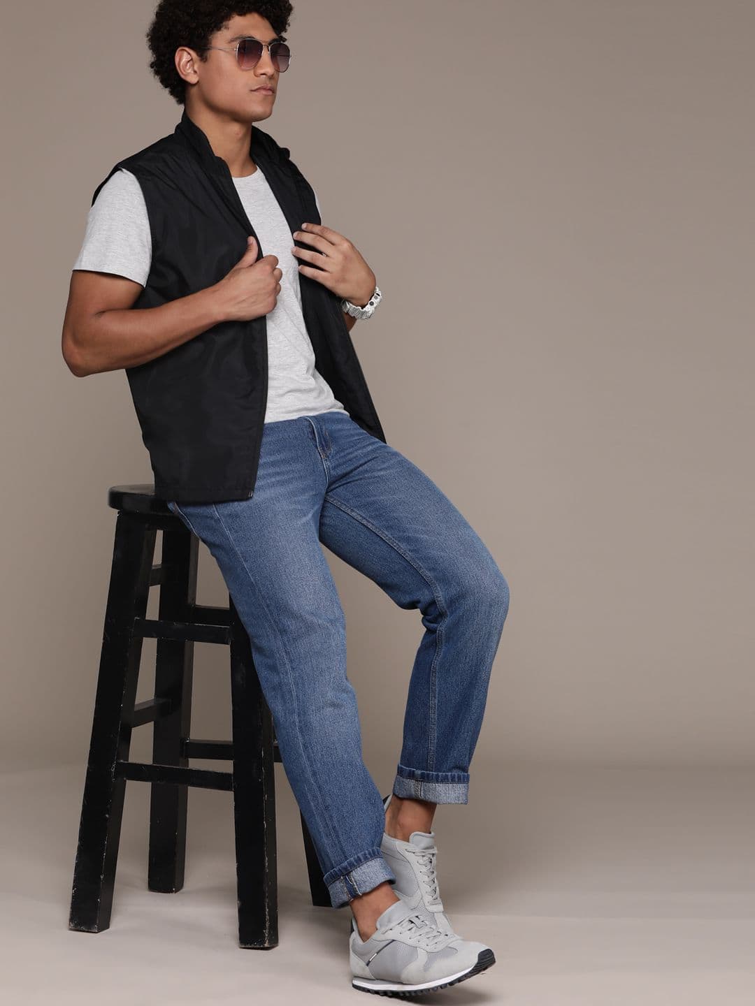 The Roadster Lifestyle Co. Pure Cotton Relaxed Fit Jeans thumbnail 6