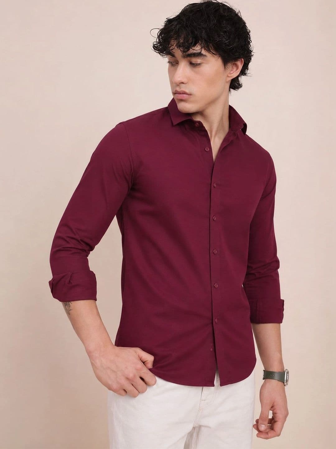 Lee Cross Men Slim Fit Casual Shirt - view 1