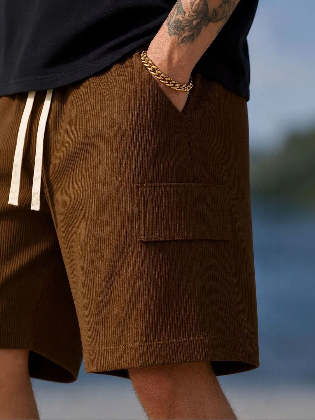 Mast & Harbour Men Cargo Shorts thumbnail 2