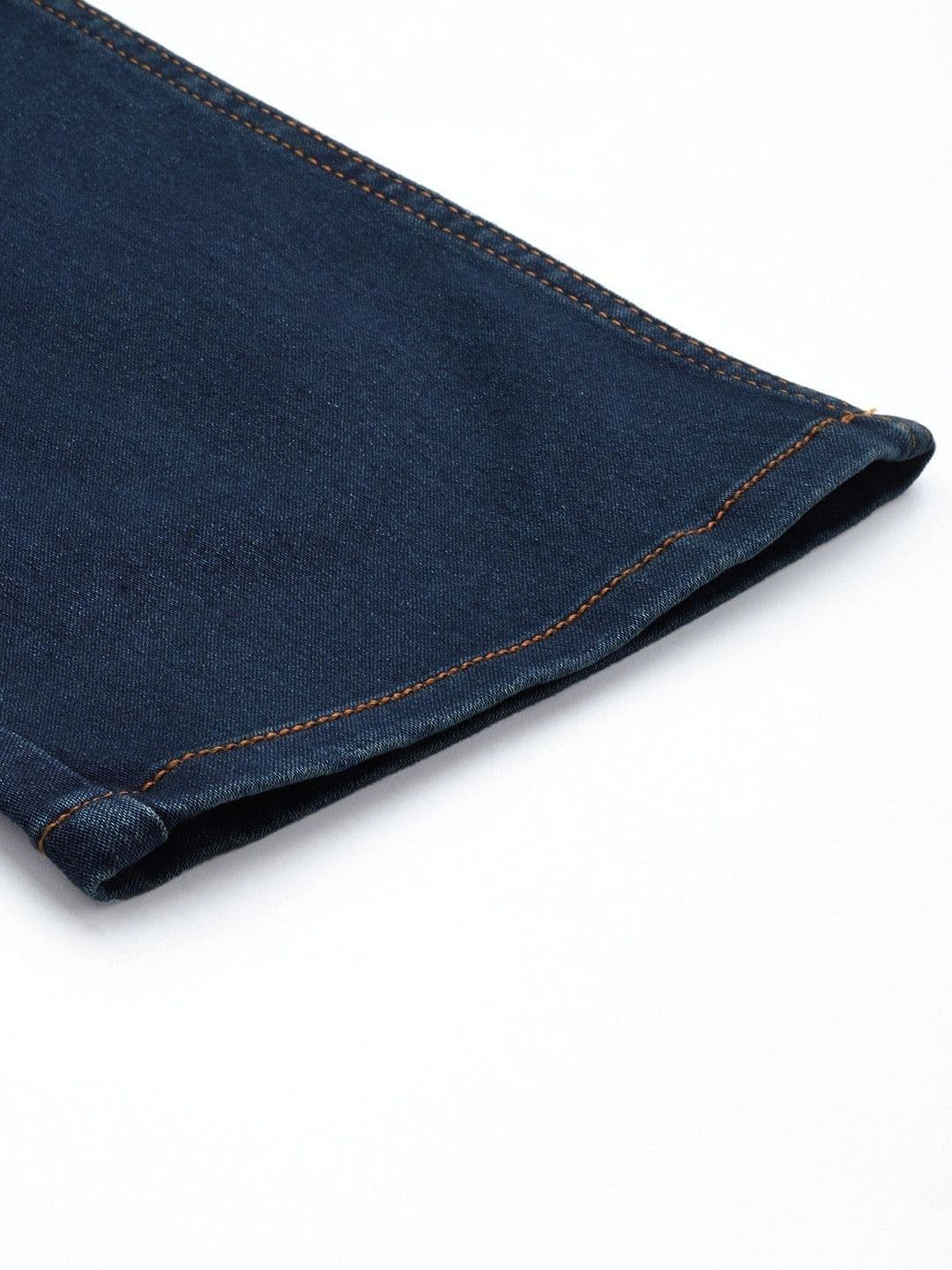 MAKPAK Men Mid-Rise Stretchable Bootcut Jeans thumbnail 3