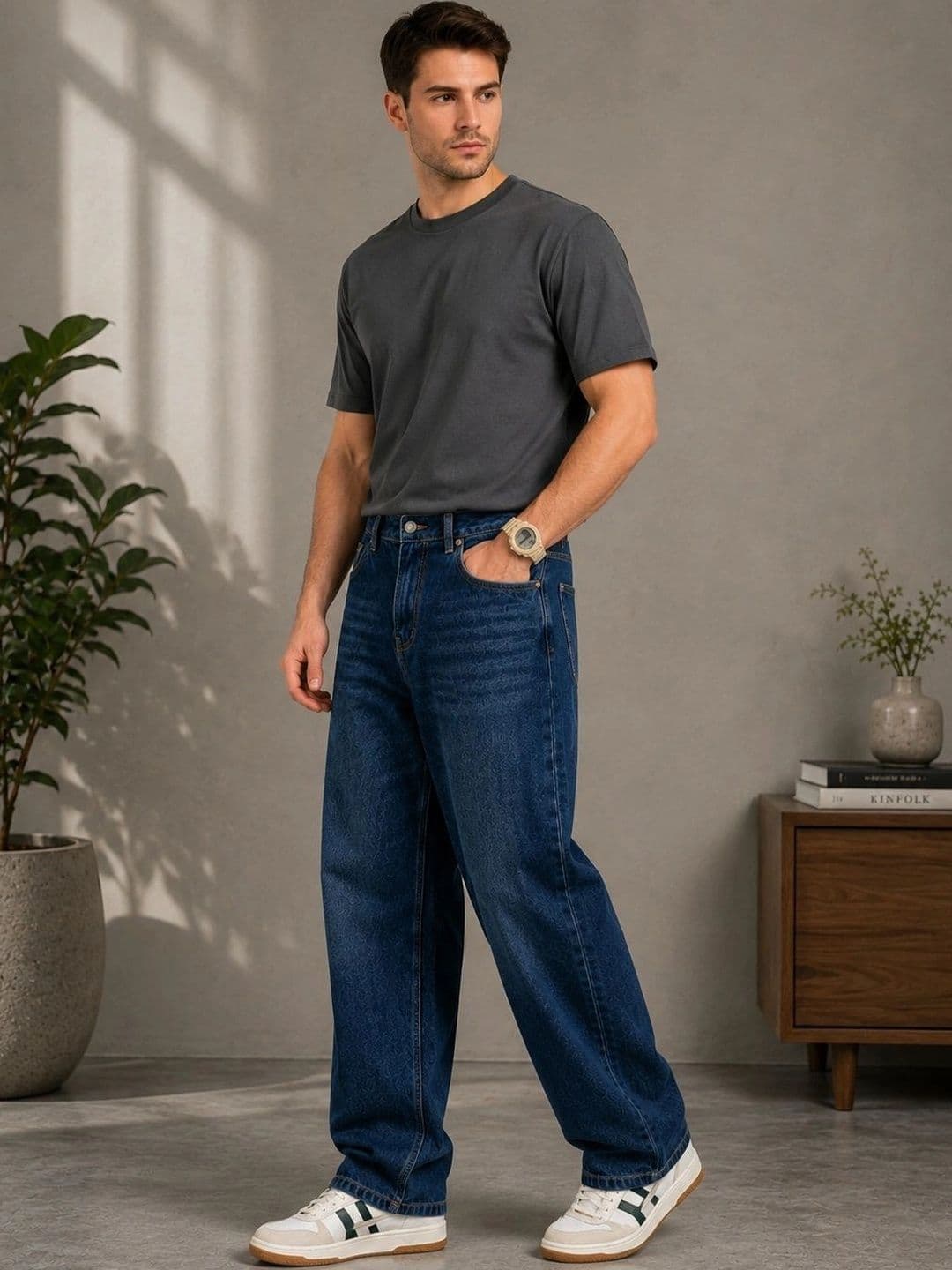 FALKRA Men Mid-Rise Jeans thumbnail 3