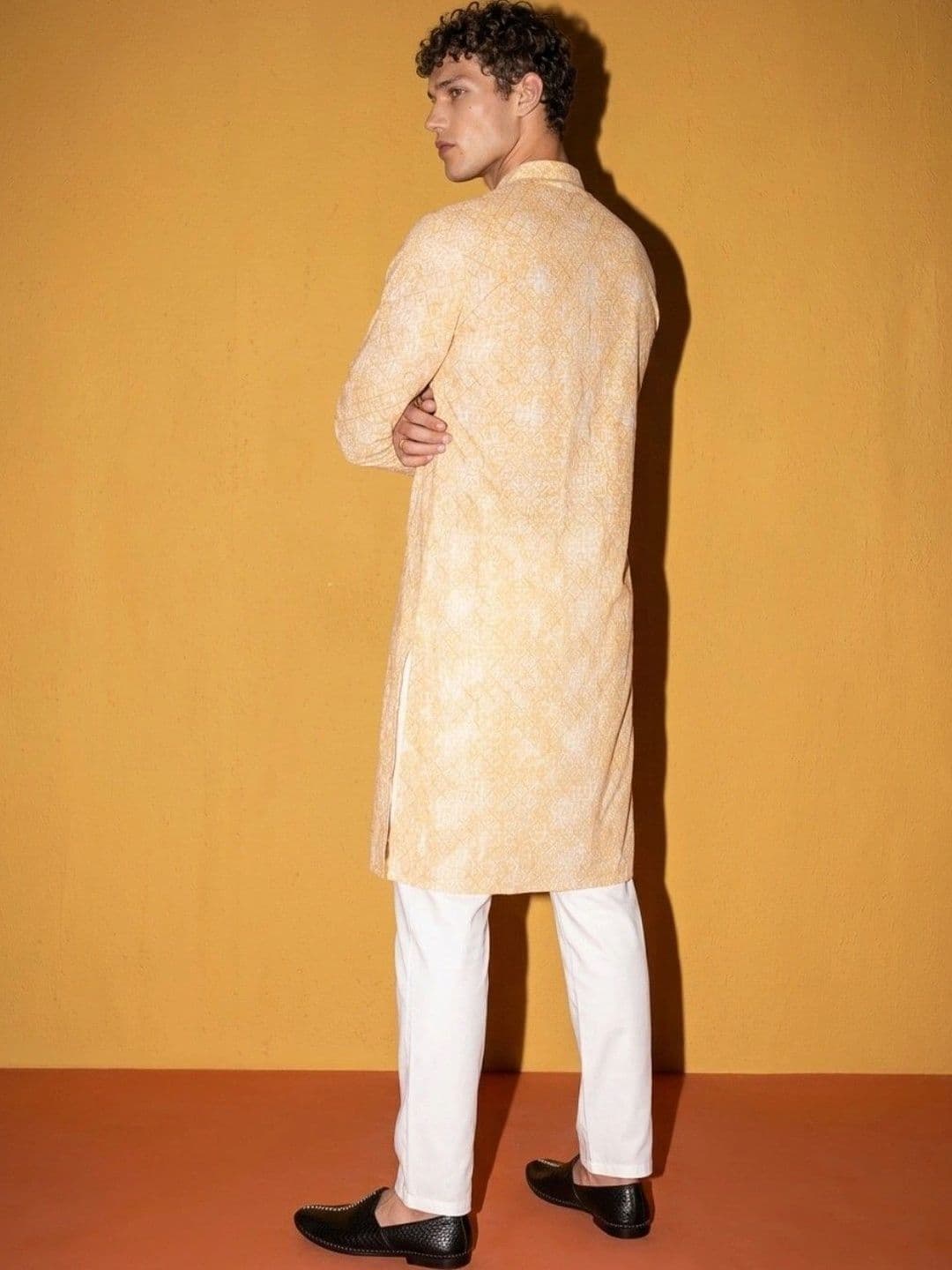 DRIP CHOWK Men Thread Work Kurta thumbnail 5