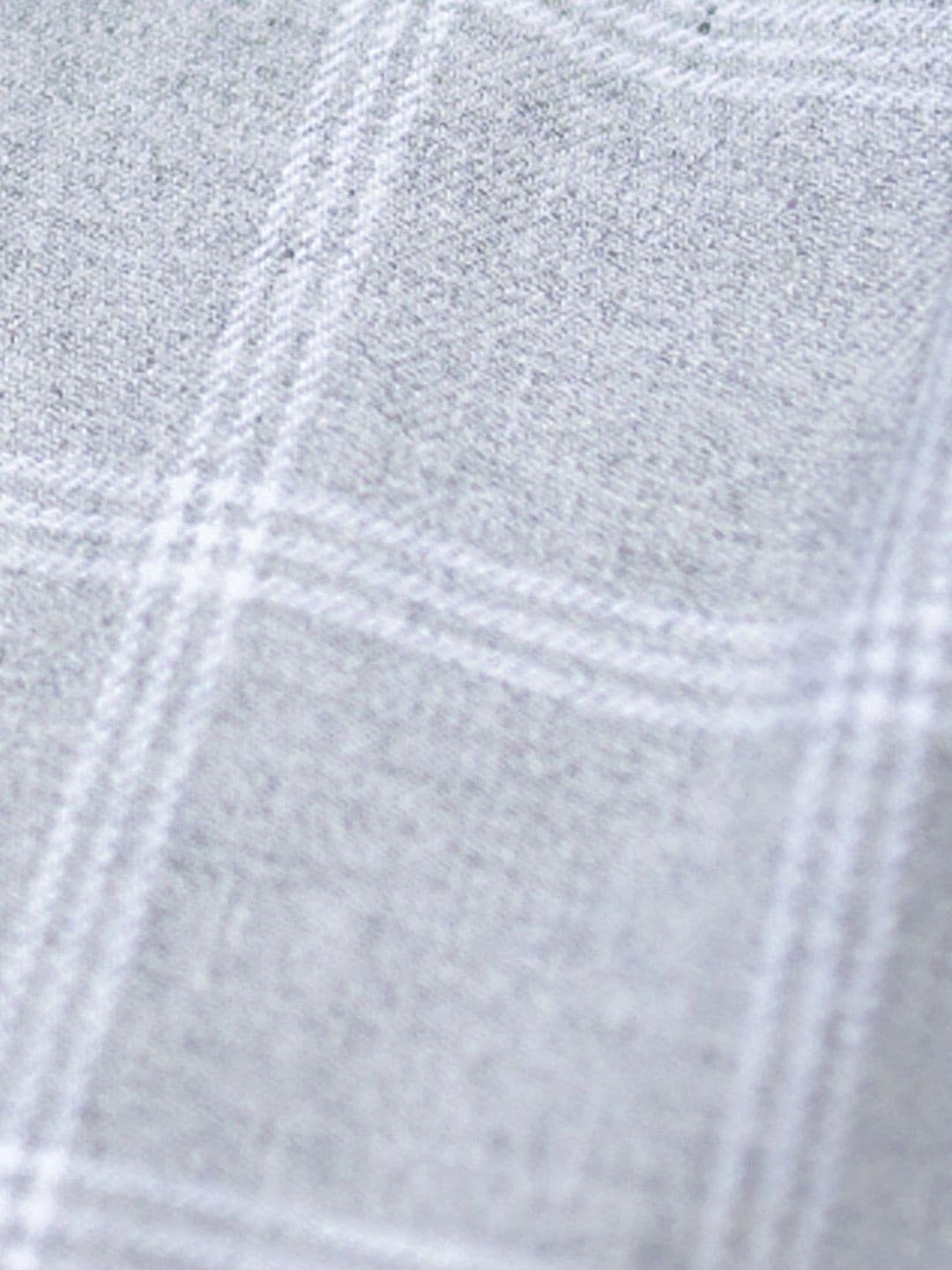 Powerlook Men Windowpane Checks Checked Casual Shirt thumbnail 3