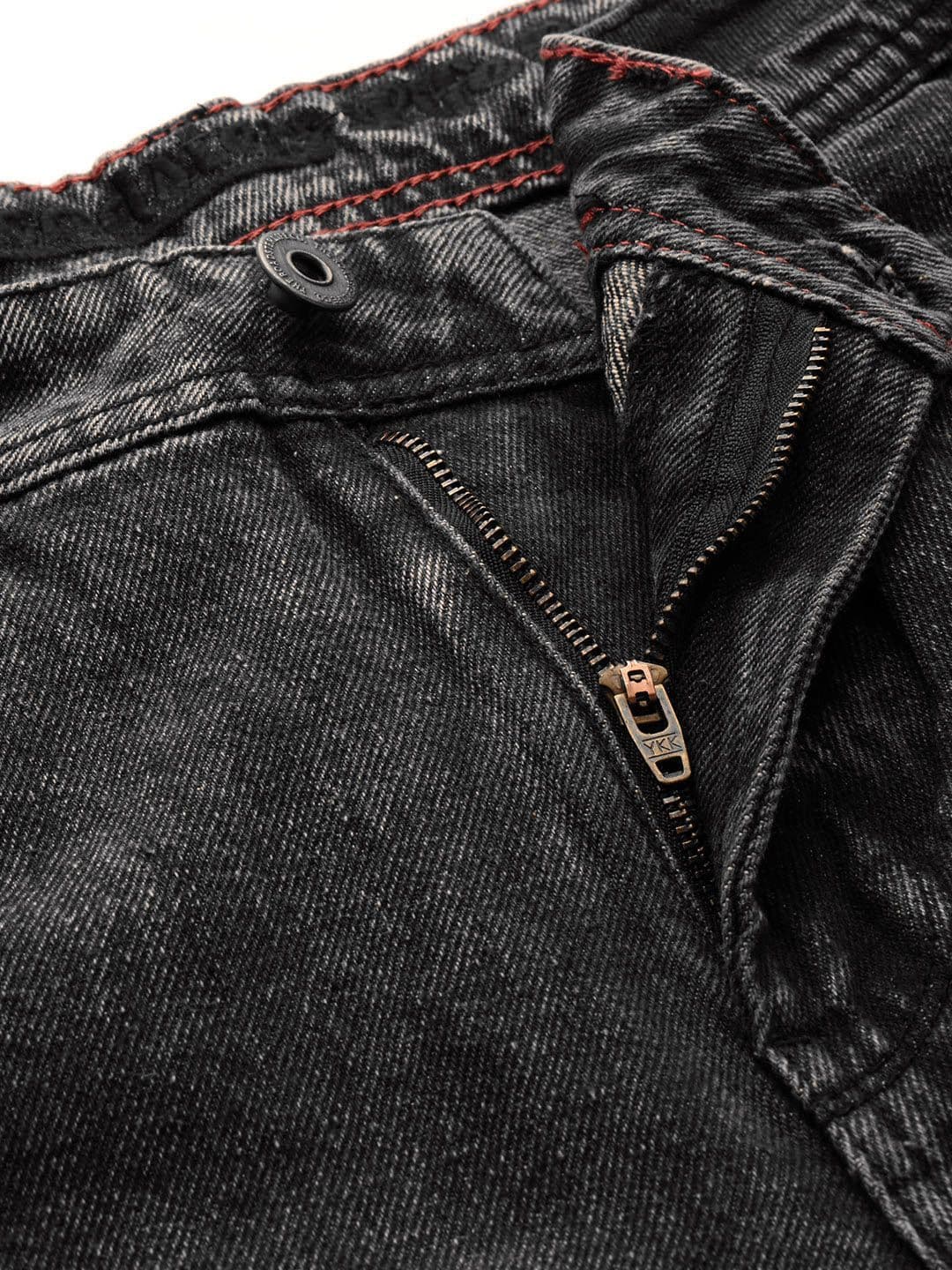 The Roadster Lifestyle Co. Relaxed Fit Pure Cotton Mildly Distress Light Fade Jeans thumbnail 5